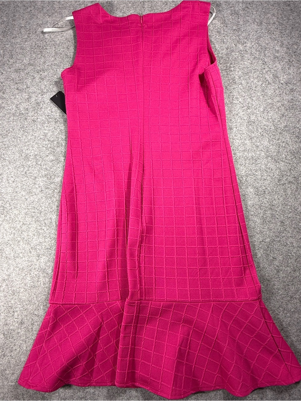 EnRevelry‎ Sleeveless Textured Fit Flare Dress Pink Size 6 NWT - Picture 5 of 8